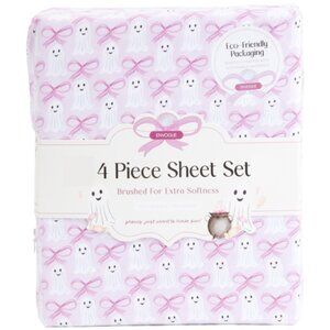 FEELIN SPOOKY Girly Ghost Sheet Set - Full Size